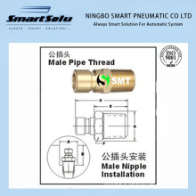 Mold Coolant-Line Brass Quick Couplings